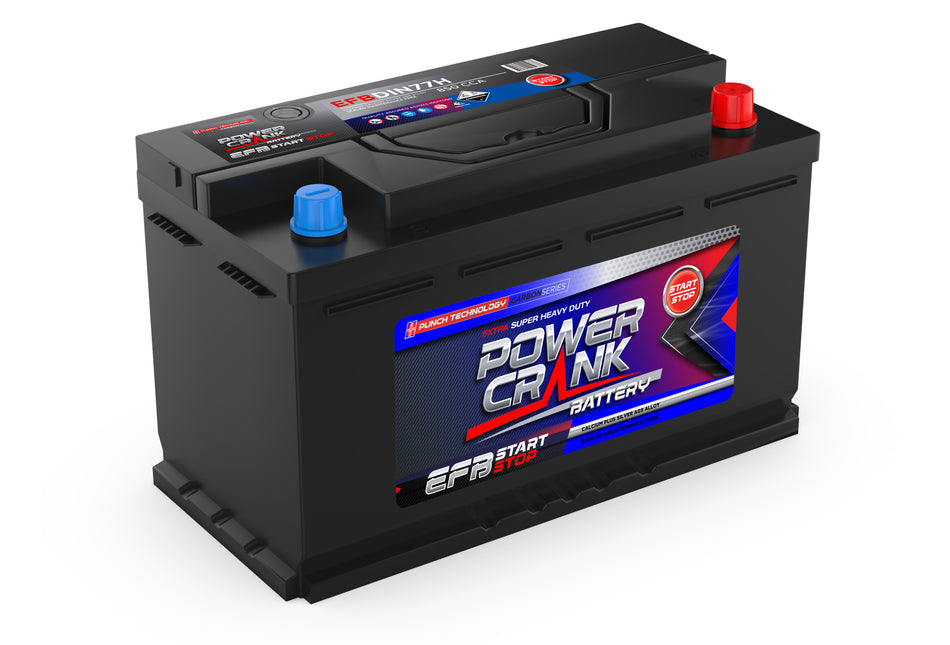 Power Crank EFBDIN77H 12V 850 CCA EFB Stop/Start Battery