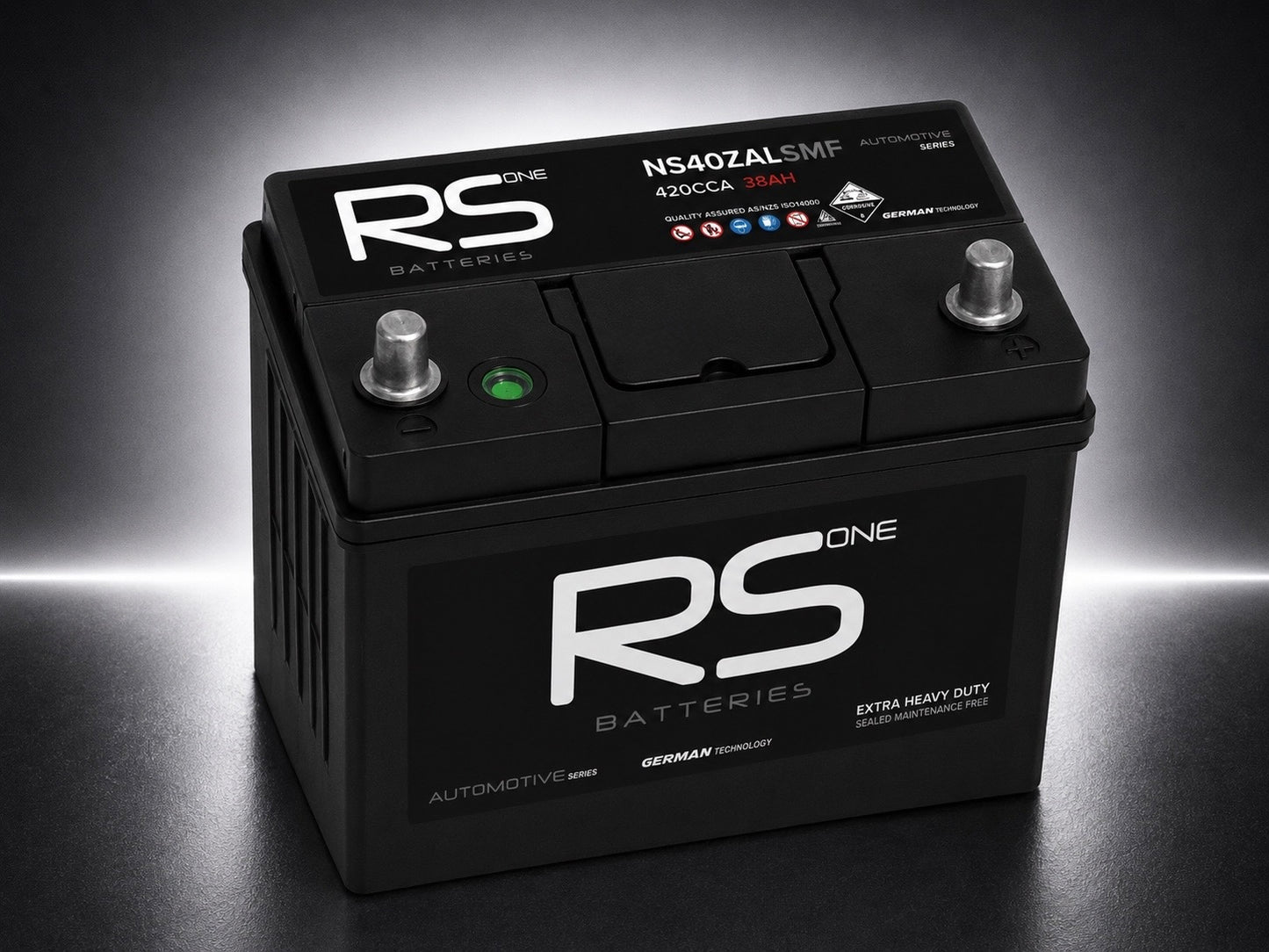 RS ONE NS40ZAL Automotive Series Starting Battery – 420CCA 38Ah SMF