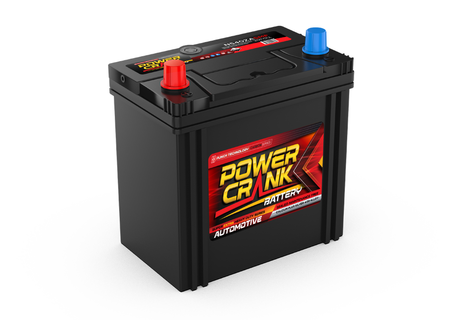 Power Crank NS40ZA 12V 420 CCA Battery