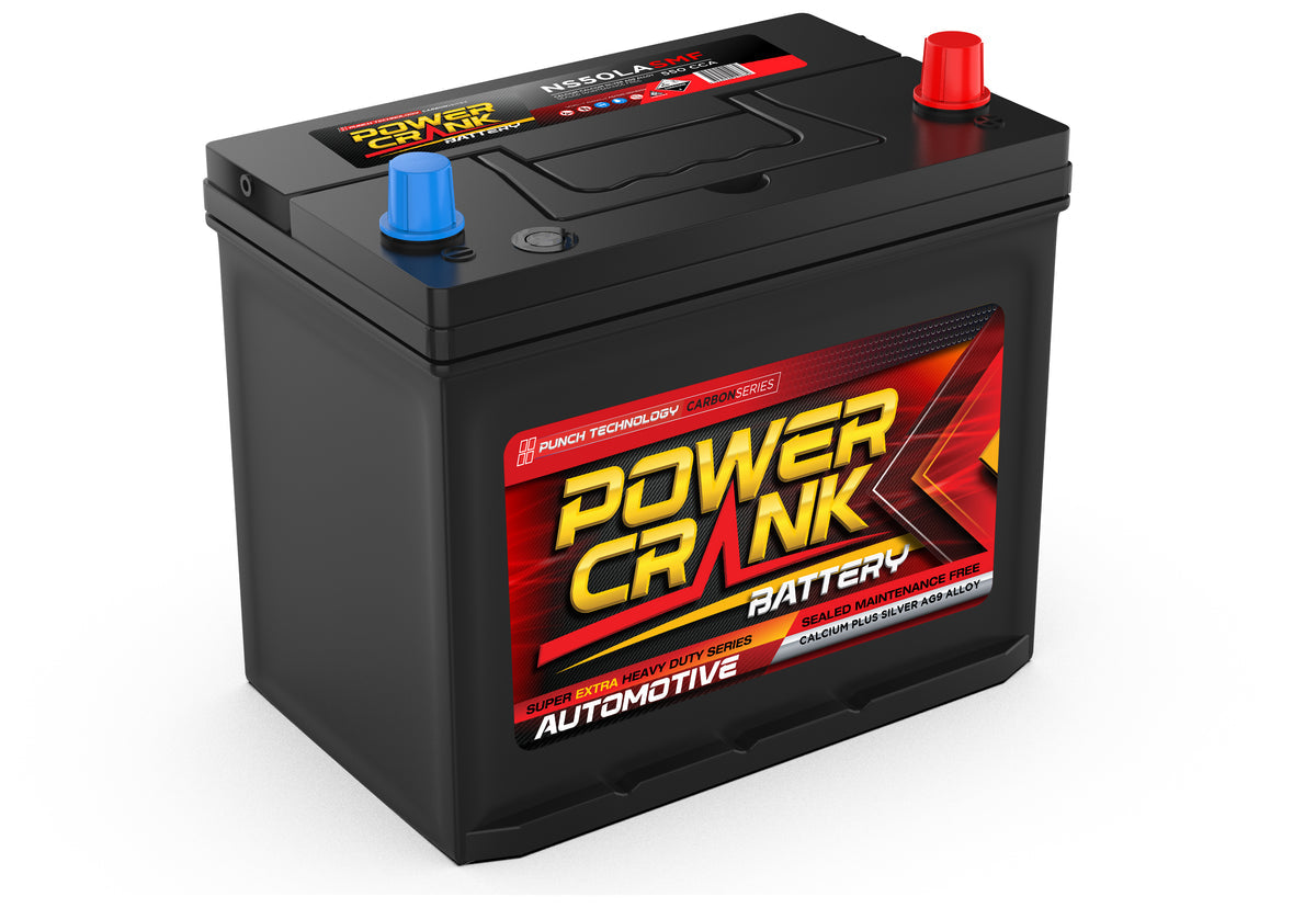 Power Crank NS50LA 12V 575 CCA Battery