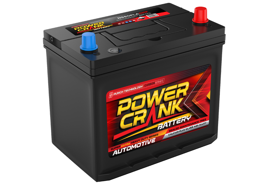 Power Crank NS50ZLA 12V 620 CCA Battery