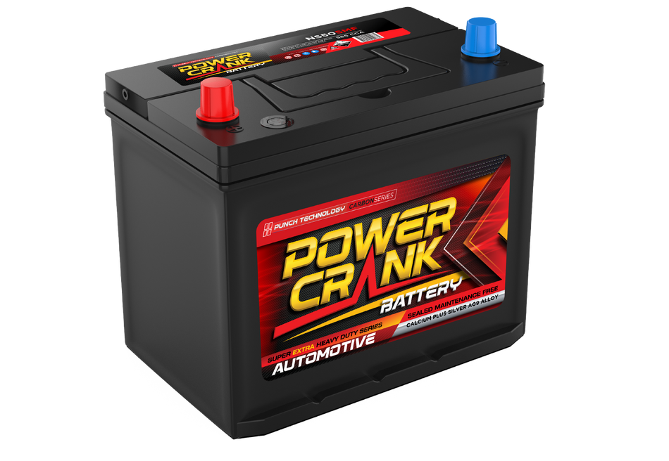 Power Crank NS50 12V 575 CCA Battery