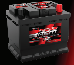 Power Crank NPCISS44H 12V 650 CCA AGM Stop/Start Battery
