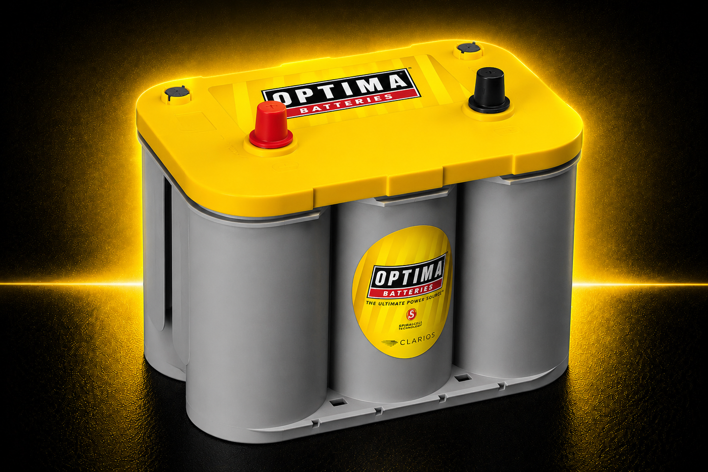 Optima Battery D34 Yellow Top Deep Cycle 12V AGM 750 CCA