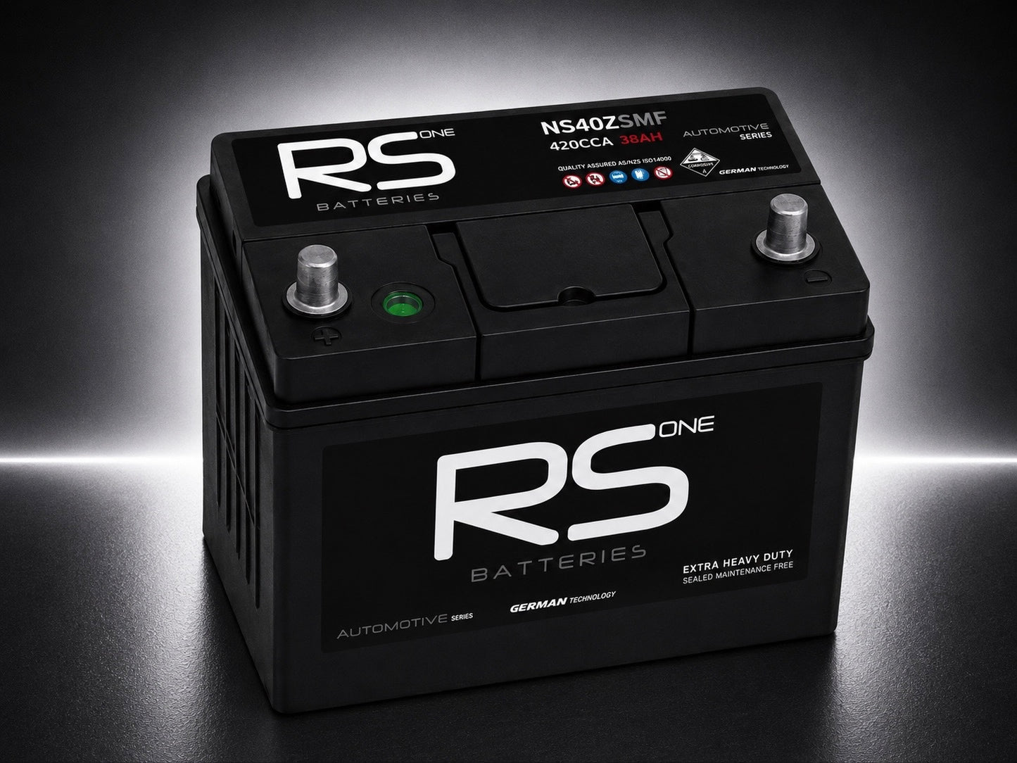 RS ONE NS40Z Automotive Series Starting Battery – 420CCA 38Ah SMF