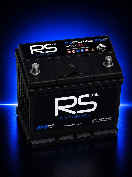 RS ONE EFB55D23R-Q85 EFB Series Stop/Start Battery – 700CCA 70Ah EFB