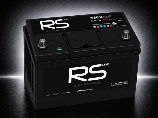 RS ONE NS60L Automotive Series Starting Battery – 500CCA 48Ah SMF