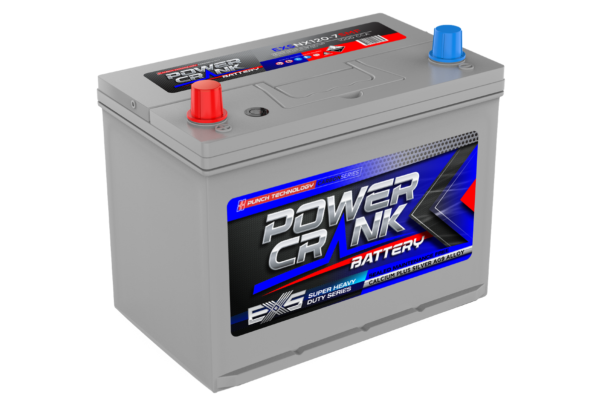 Power Crank Dual Purpose EXSNX120-7SMF 12V 1000 CCA / 110 Ah Battery