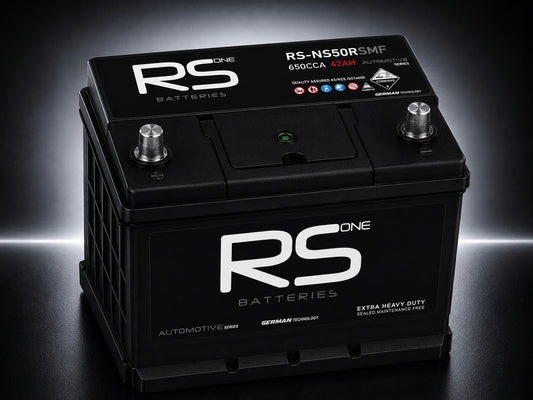 RS ONE RS-NS50R Automotive Series Starting Battery – 650CCA 42Ah SMF